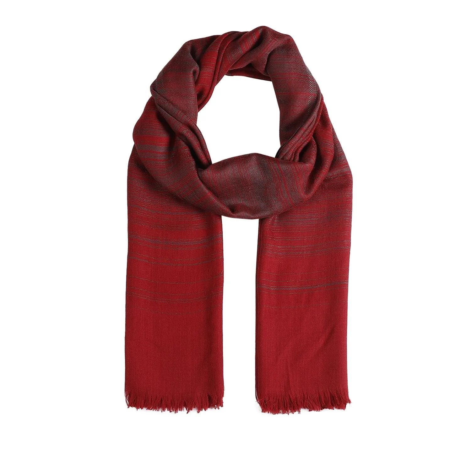 Floral Tree Animal Woolen Shawl