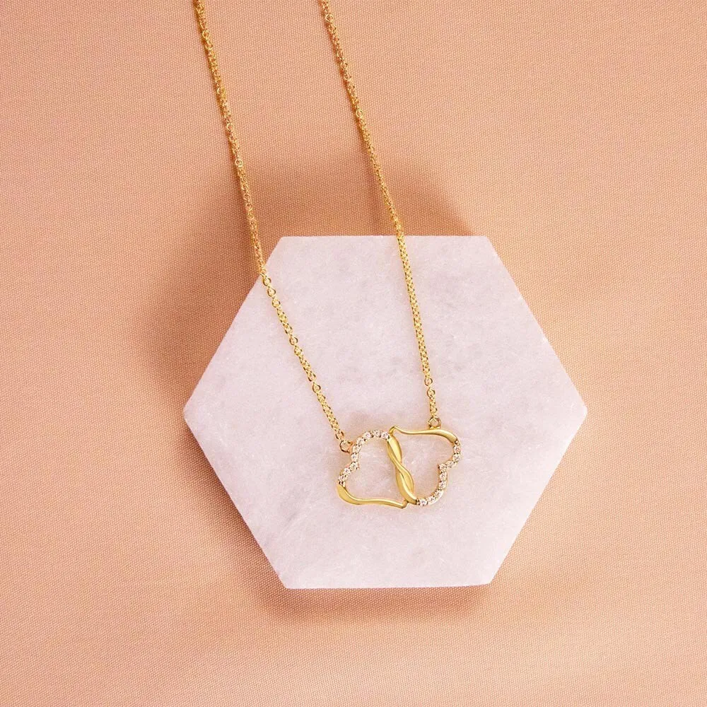 Gift for Bride, Necklace for Bride, Mom To Daughter Wedding, Everlasting Love, Gift from Mom, Gift from Mother of the Bride, Mother Daughter