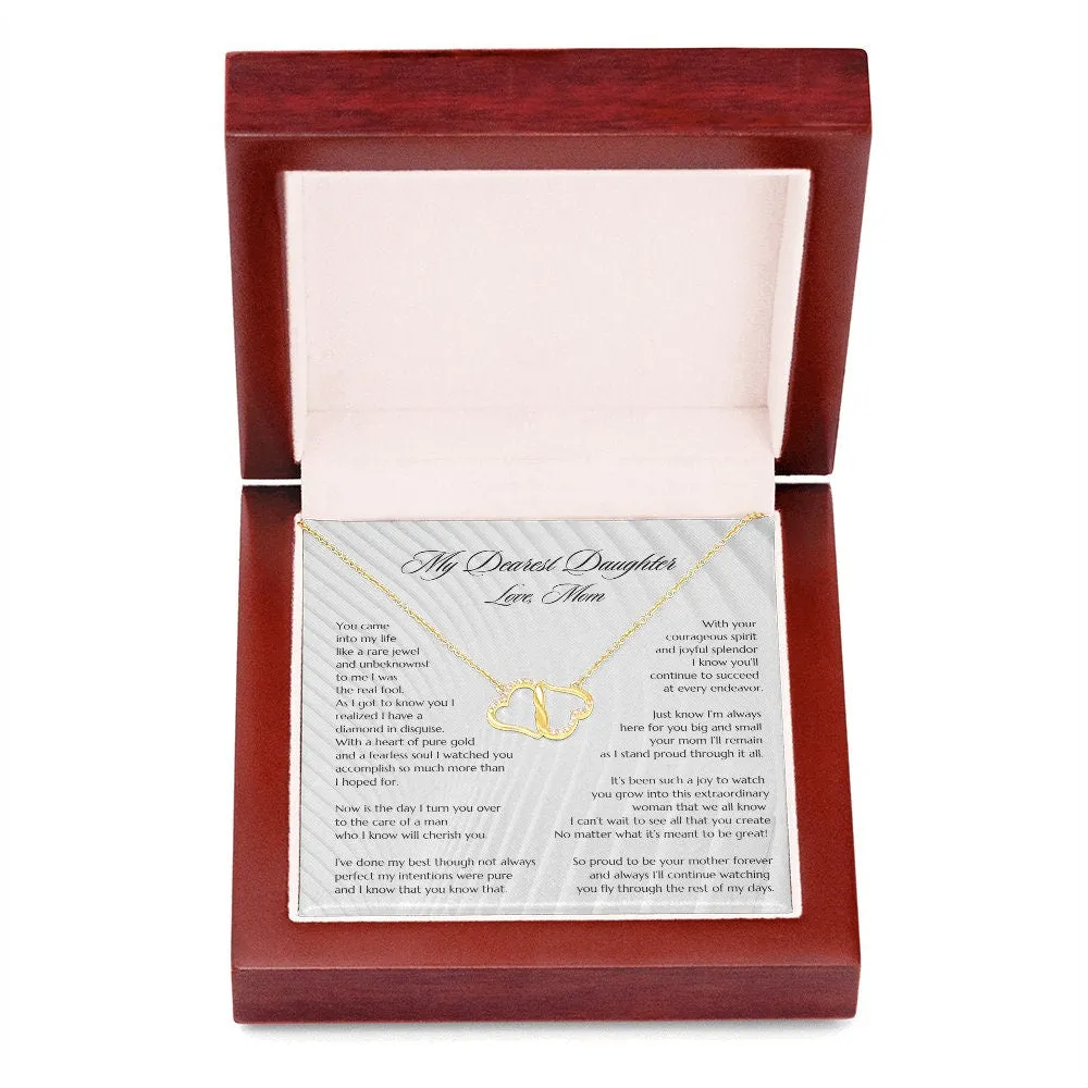 Gift for Bride, Necklace for Bride, Mom To Daughter Wedding, Everlasting Love, Gift from Mom, Gift from Mother of the Bride, Mother Daughter