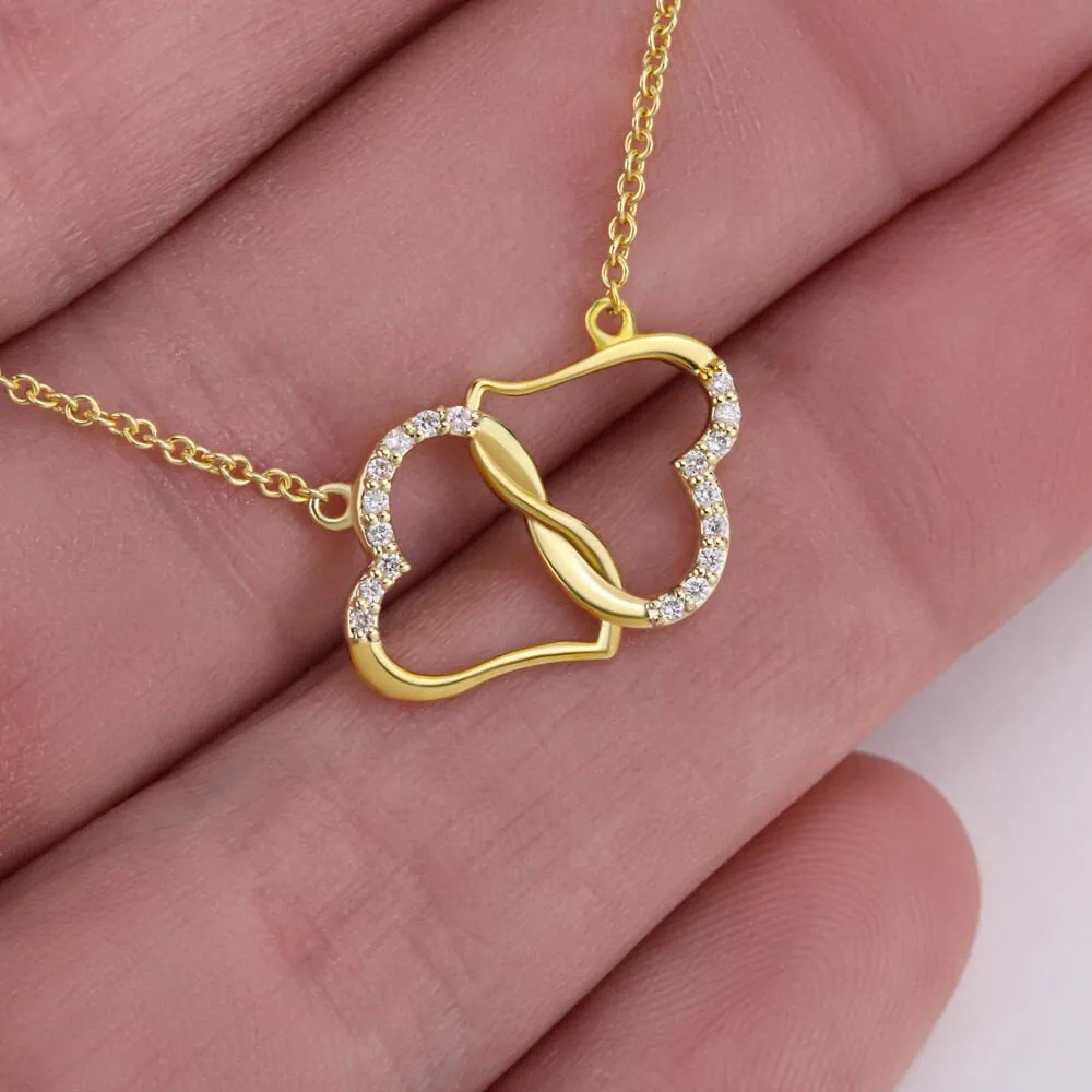 Gift for Bride, Necklace for Bride, Mom To Daughter Wedding, Everlasting Love, Gift from Mom, Gift from Mother of the Bride, Mother Daughter