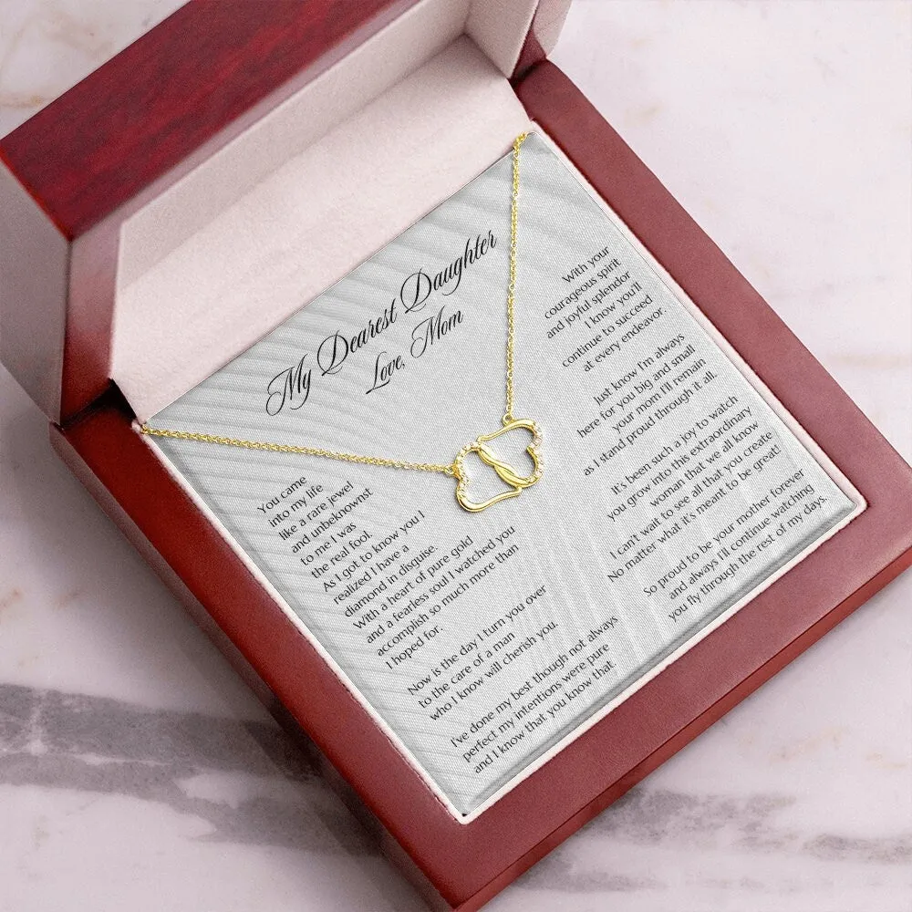 Gift for Bride, Necklace for Bride, Mom To Daughter Wedding, Everlasting Love, Gift from Mom, Gift from Mother of the Bride, Mother Daughter