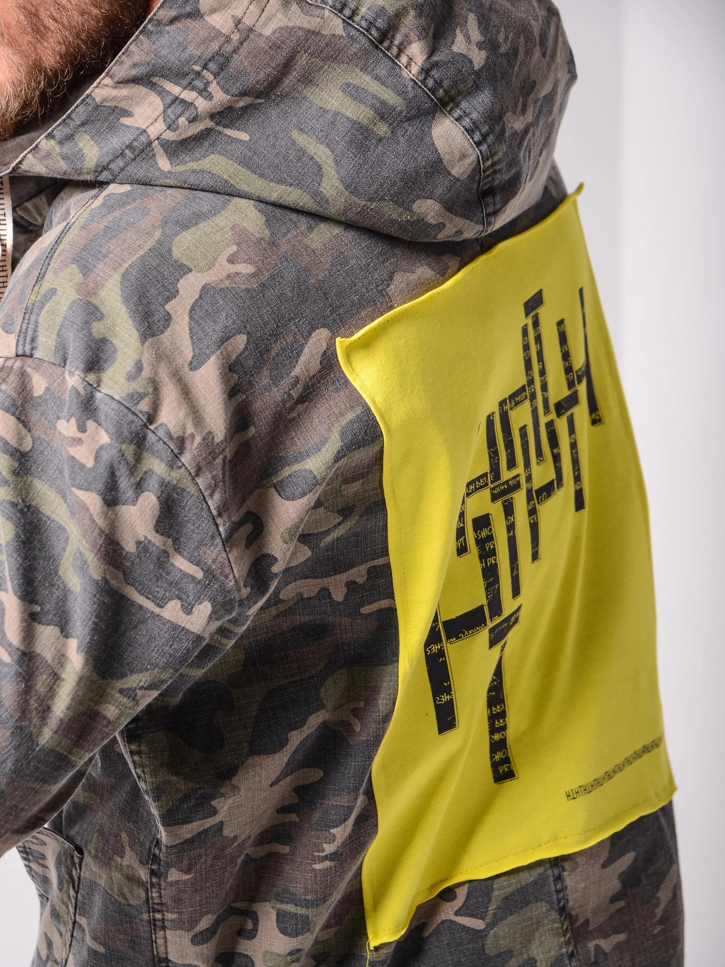 Hooded Camouflage Jacket