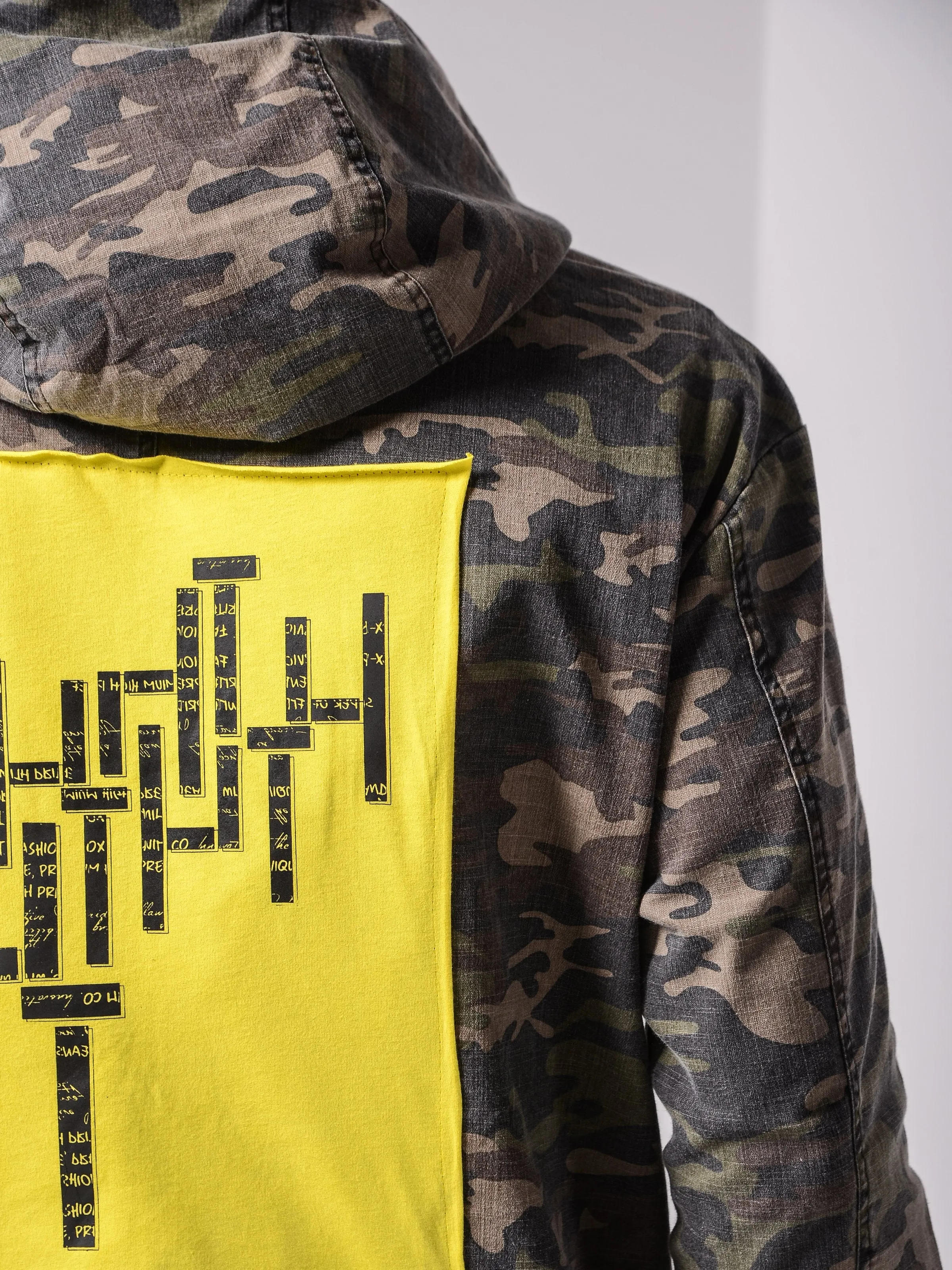 Hooded Camouflage Jacket