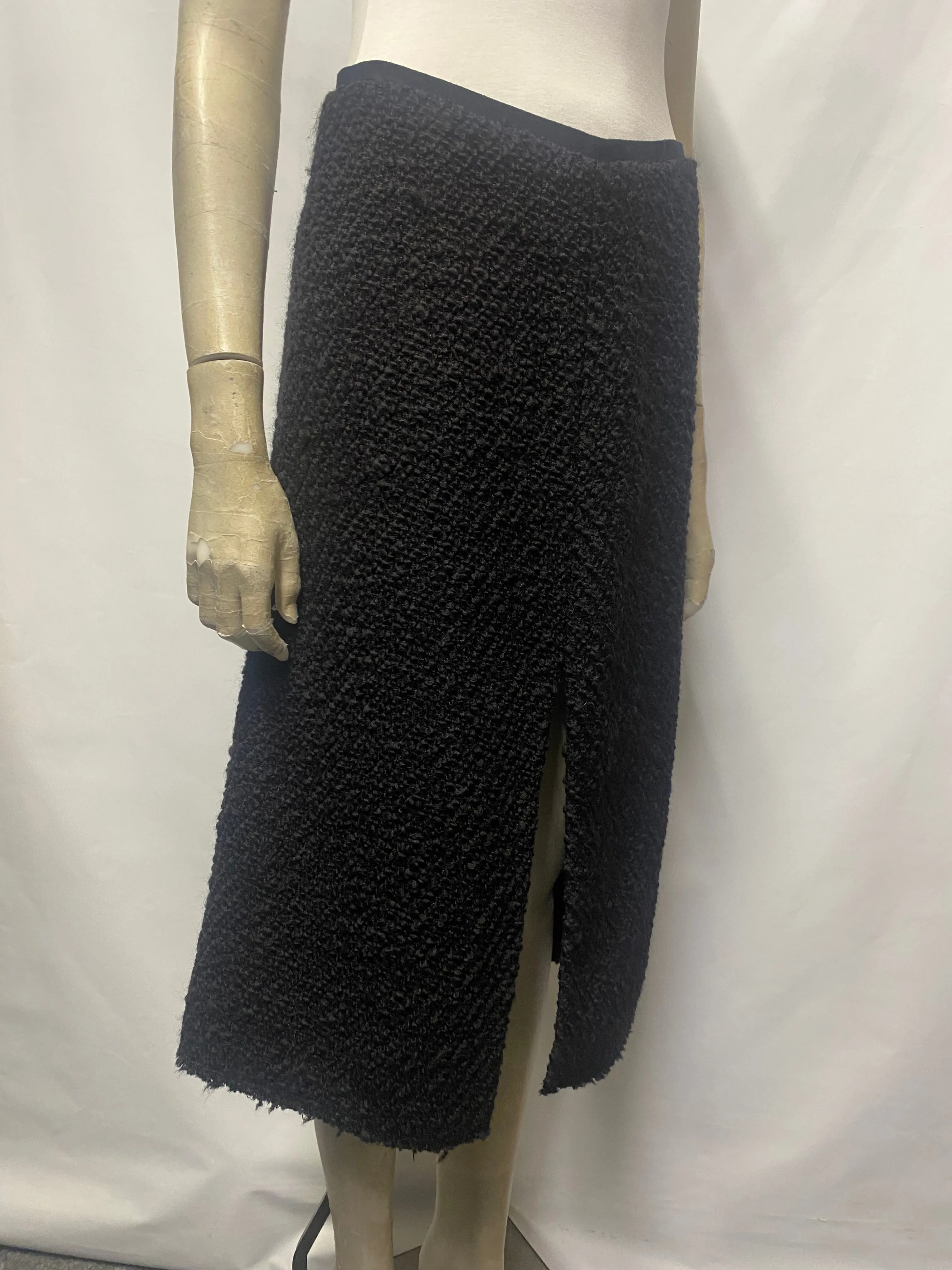 Isabel Marant Black Tweedy Pull On Skirt IT 40/UK 8 BNWT