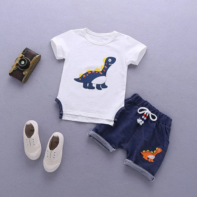 Kids Clothes For Boys Clothing Sets Summer Toddler Boys Clothes Set Outfits Boys Sport Suit Children Clothing 1 2 3 4 Year