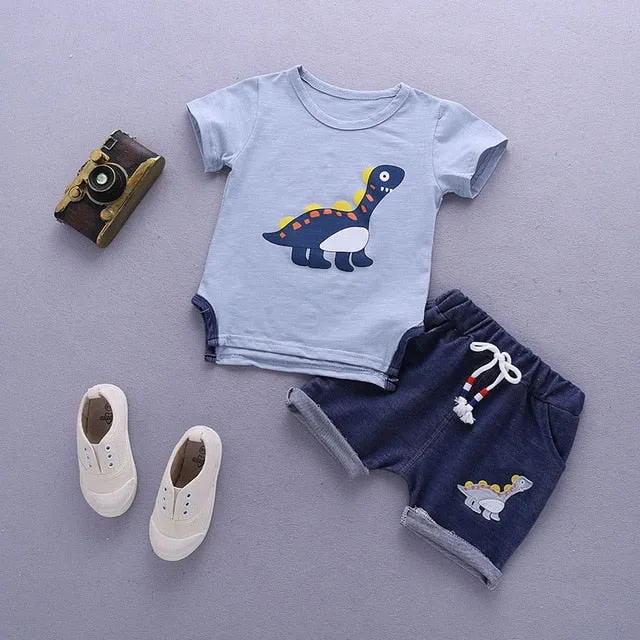 Kids Clothes For Boys Clothing Sets Summer Toddler Boys Clothes Set Outfits Boys Sport Suit Children Clothing 1 2 3 4 Year