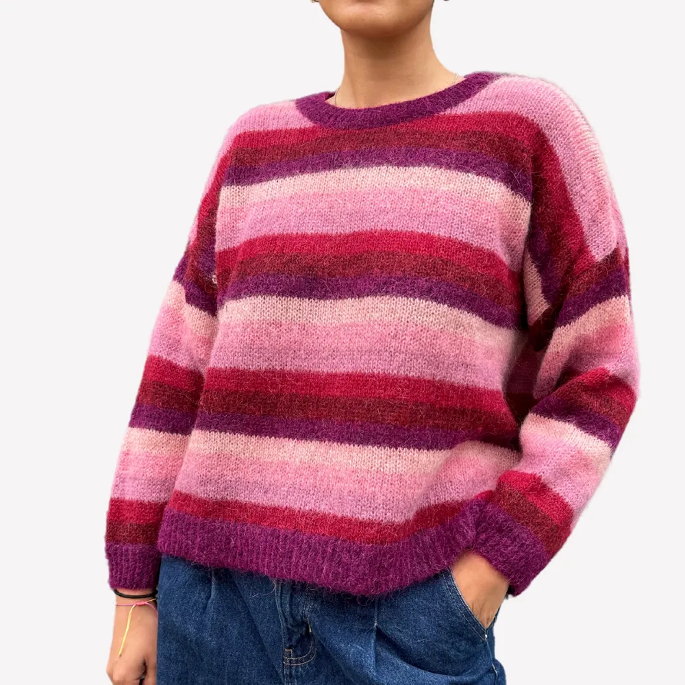 Les Tricots de Lea Molly Sweater - Prune
