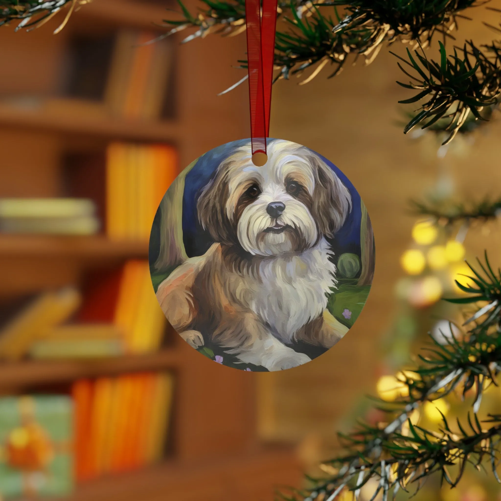 Lhasa Apso  Metal Ornaments