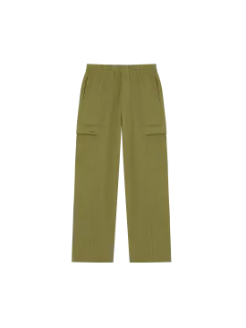 Mens DNA Double Jersey Cargo Trousers—highland green