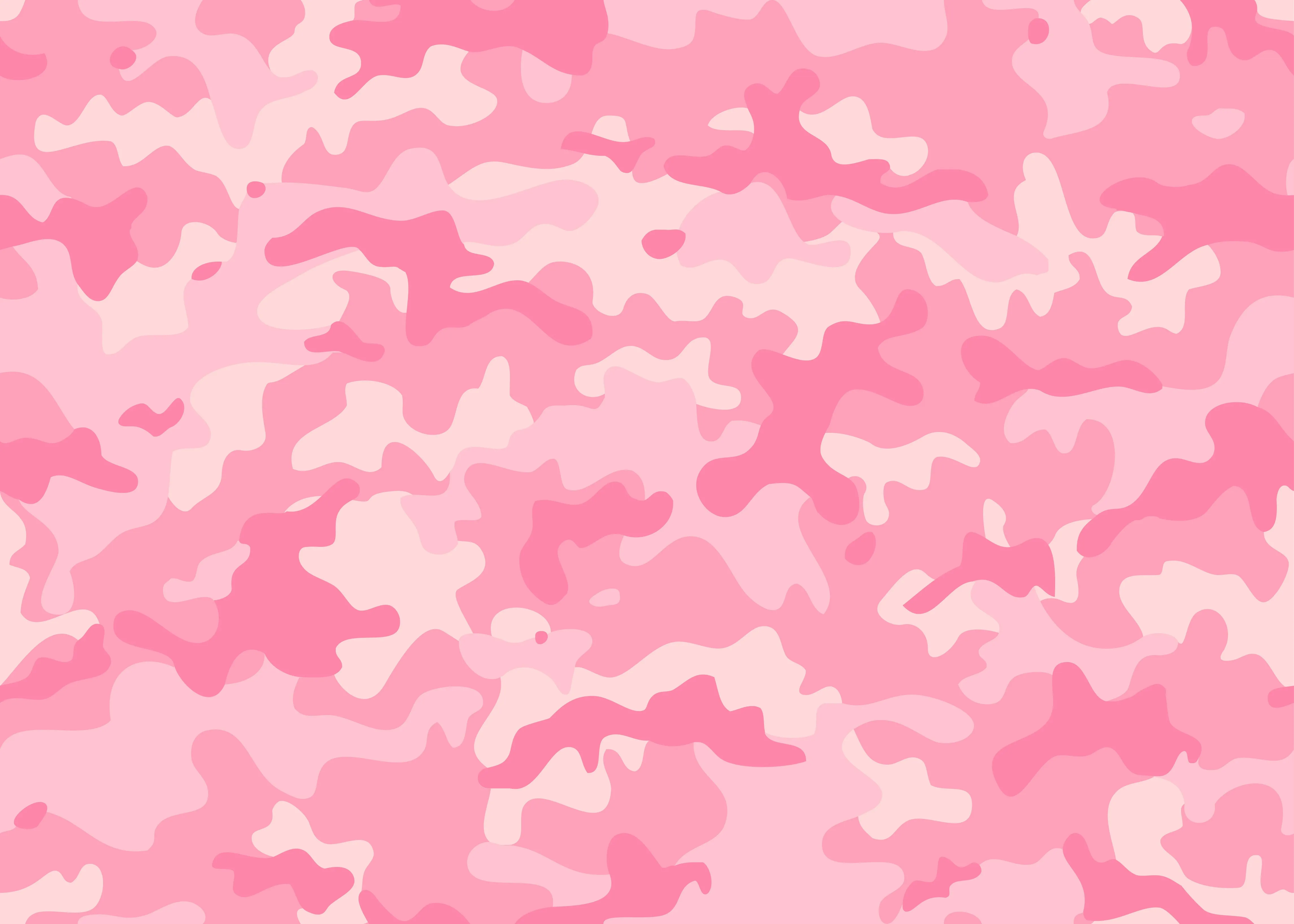 Military Fabric, Pink Camouflage Fabric, Cotton or Fleece, 3644