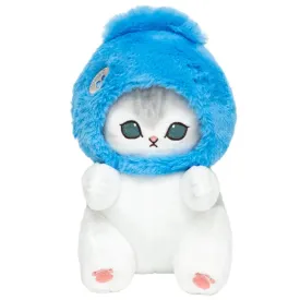 Mofusand Blueberry Cat Plush 9"