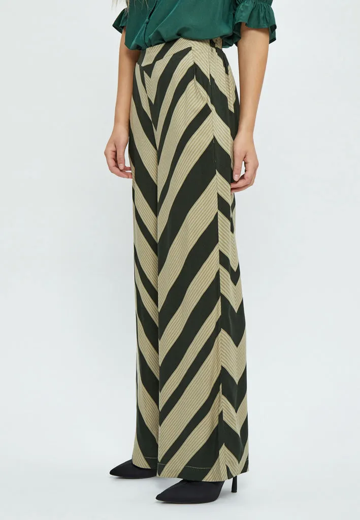 MSJalia Pants - Jungle Green Print