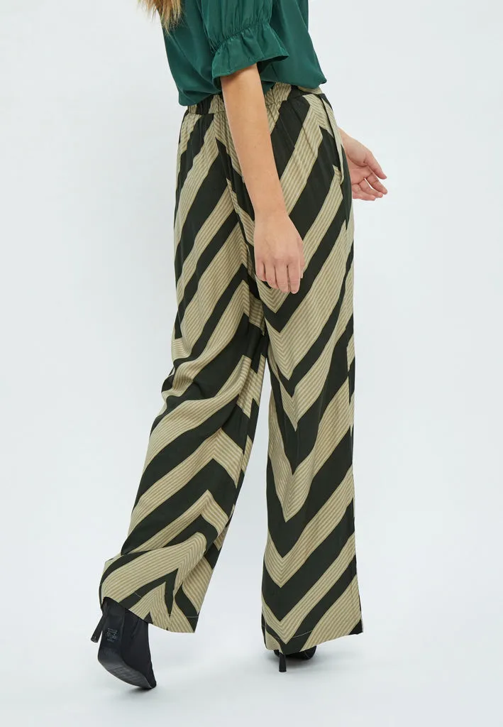 MSJalia Pants - Jungle Green Print