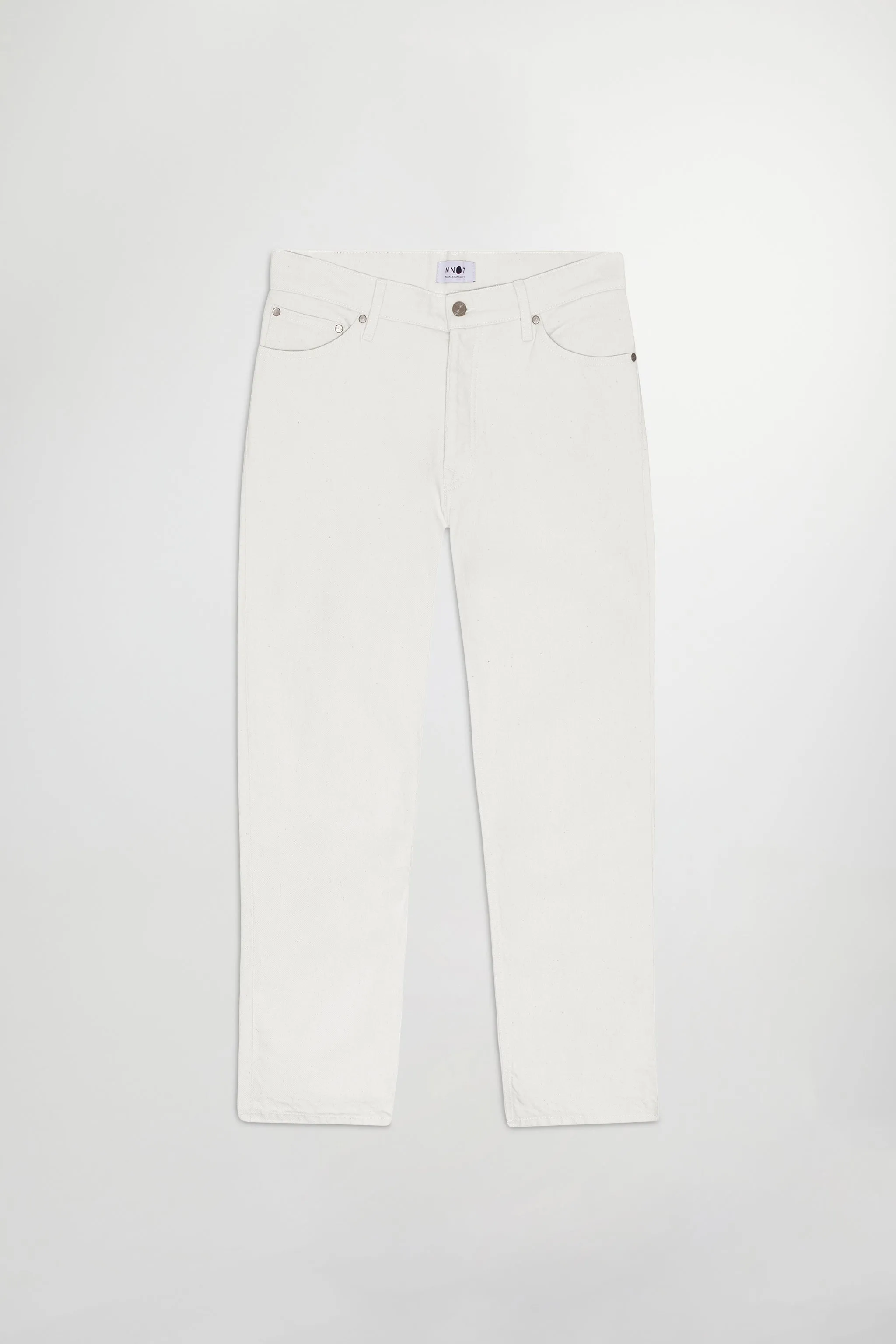 NN07 FREY 1856 TAPERED LEG JEANS - ECRU
