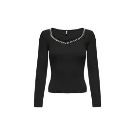 Only Black Viscose Sweater