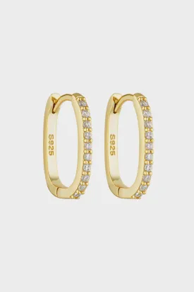 Oval Angel Hoops 15mm