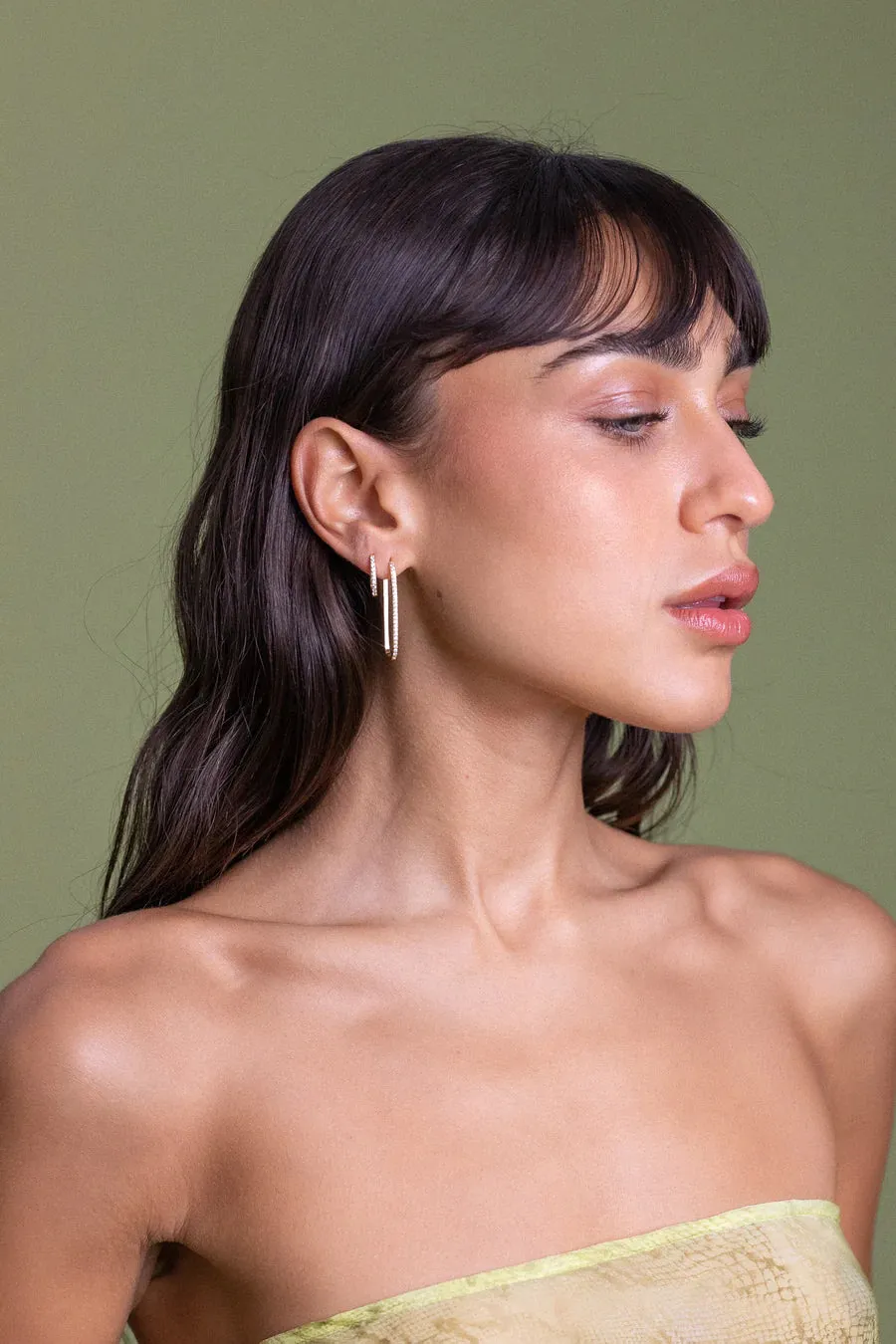 Oval Angel Hoops 15mm