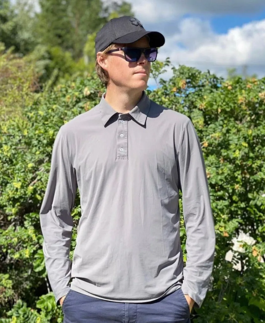 Palma UV Polo Shirt Grey
