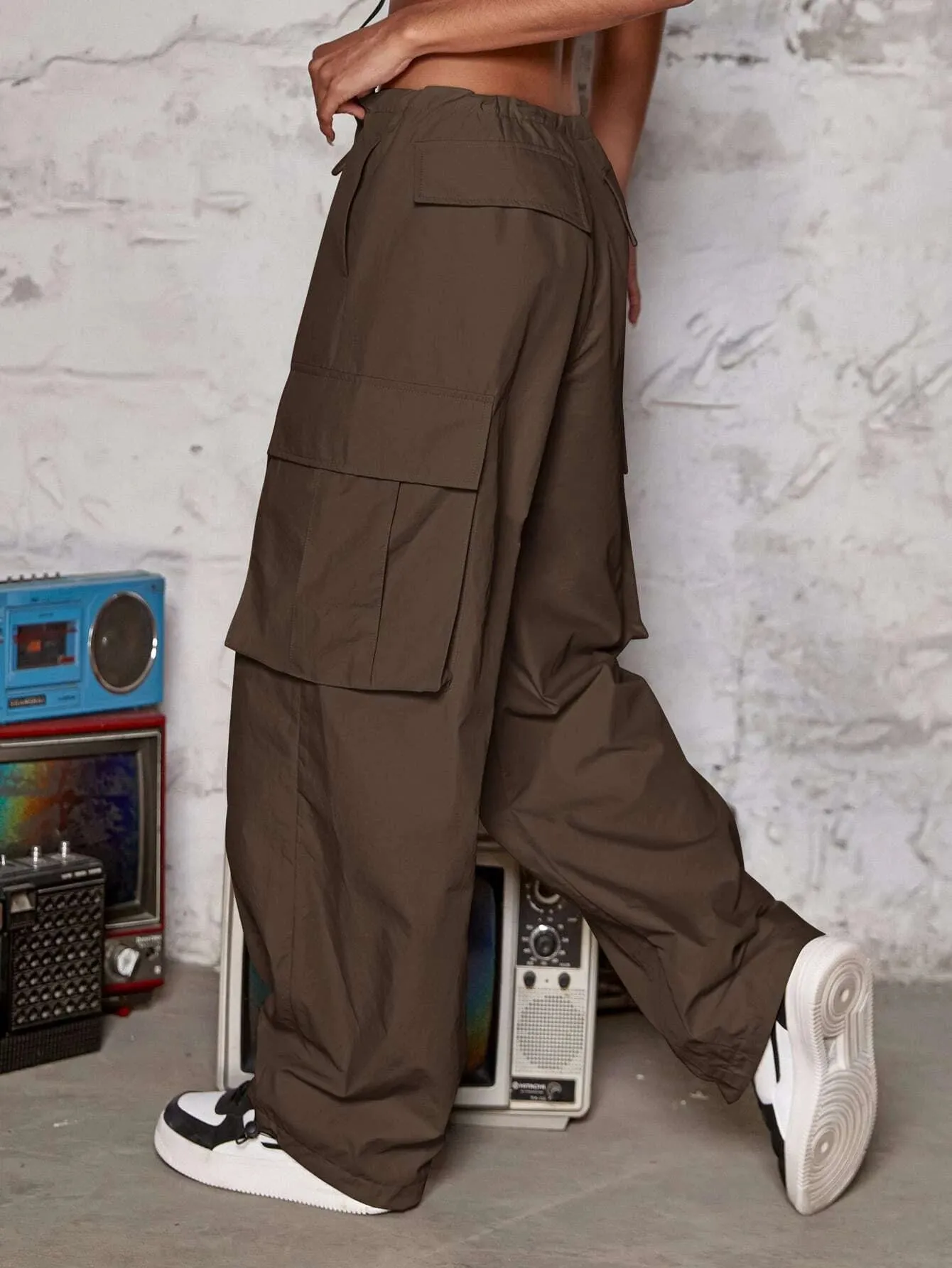 Parachute Cargo Jogger Pants