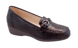 Pilgrim Women Dress Shoes - Claire W3131 - Brown Croc