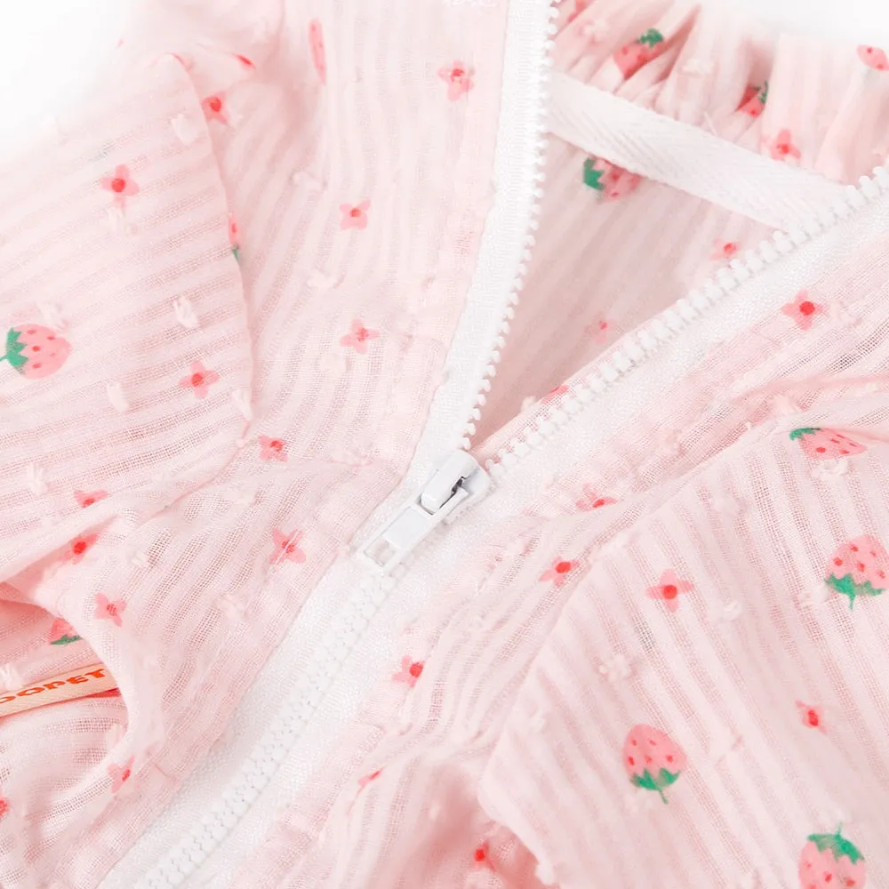 Pink Strawberry Dog Clothing