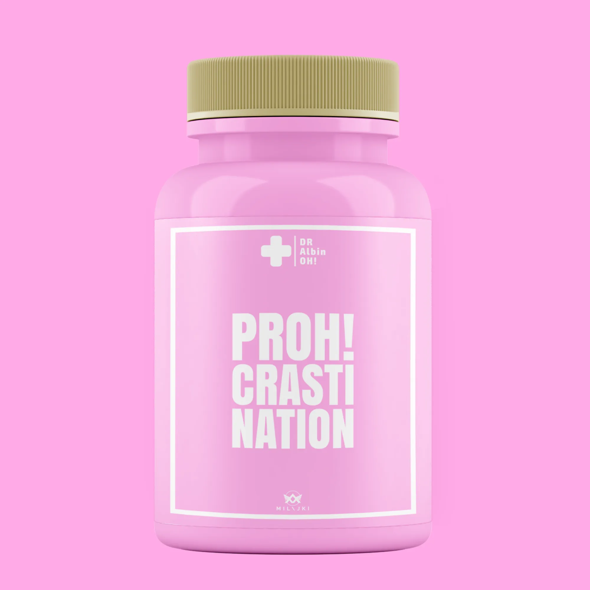 PrOH!crastination Dr AlbinOH! Pill Bottle - NFT