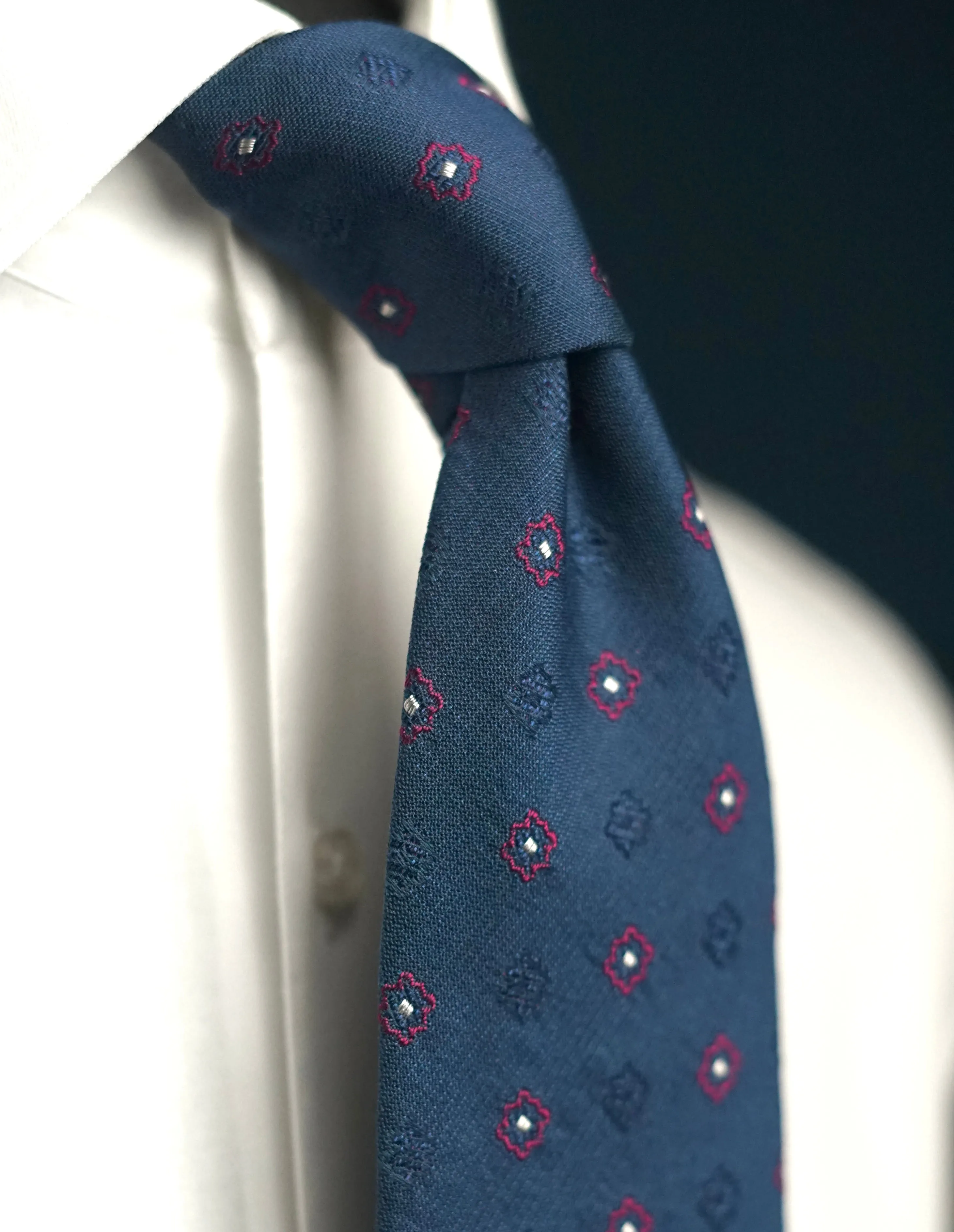 PRUGNA Silk Necktie