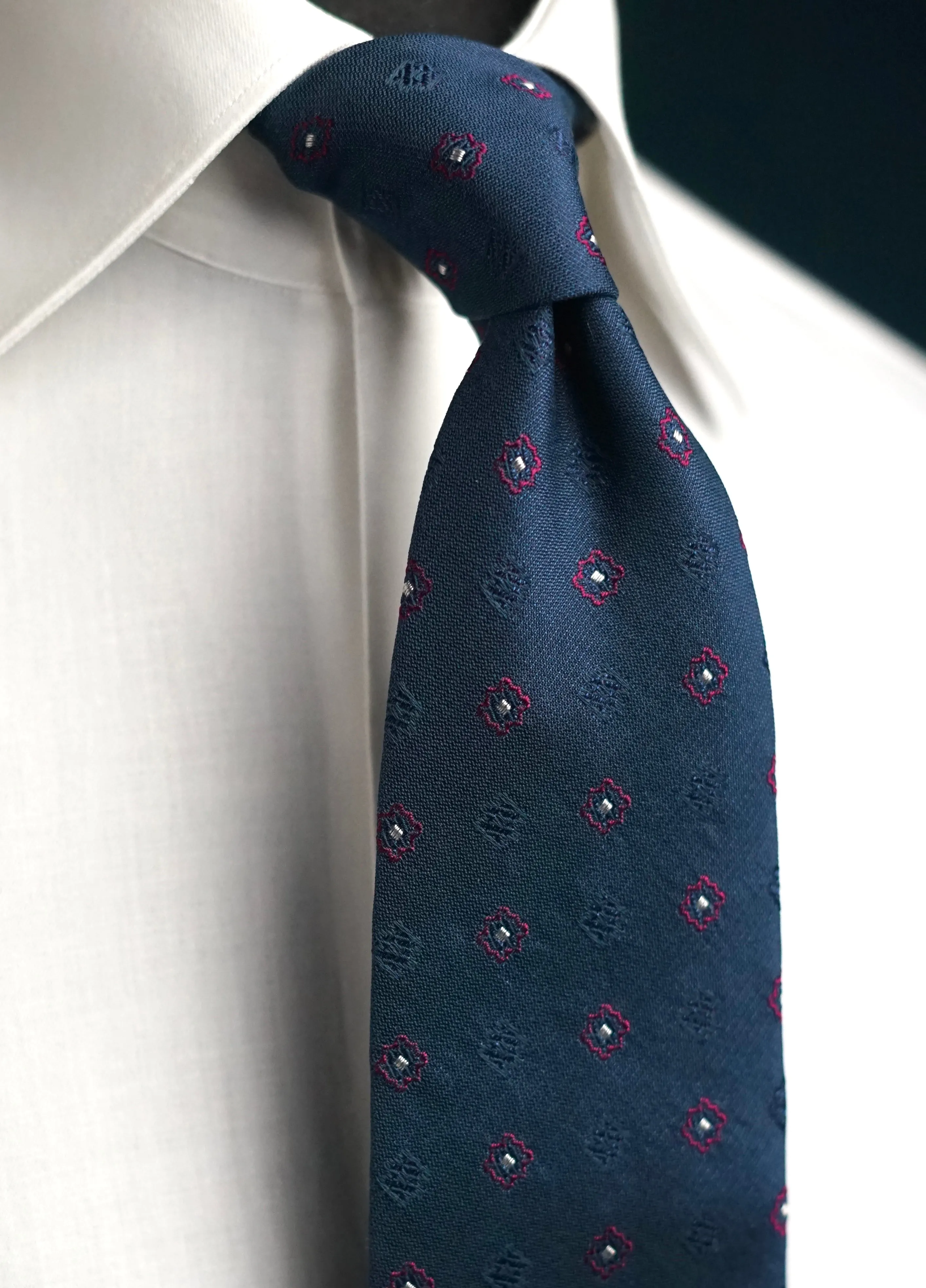 PRUGNA Silk Necktie