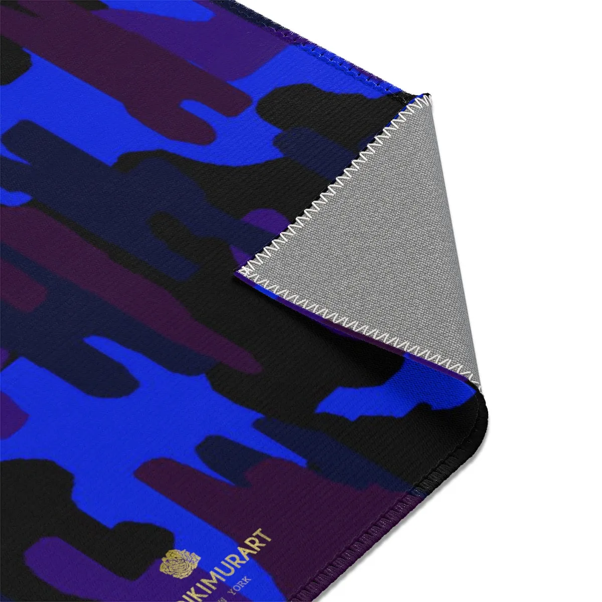 Purple Blue Camo Carpet, Best Camouflage Military Army Print 24x36/ 36x60/ 48x72 inches Area Rug