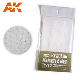 Regular Camouflage Net Type 2 Personalized White