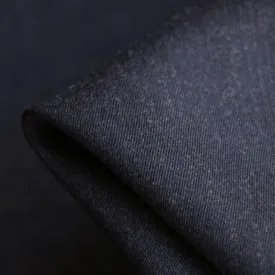 Remnant of Notte Gaberdine Wool Suiting