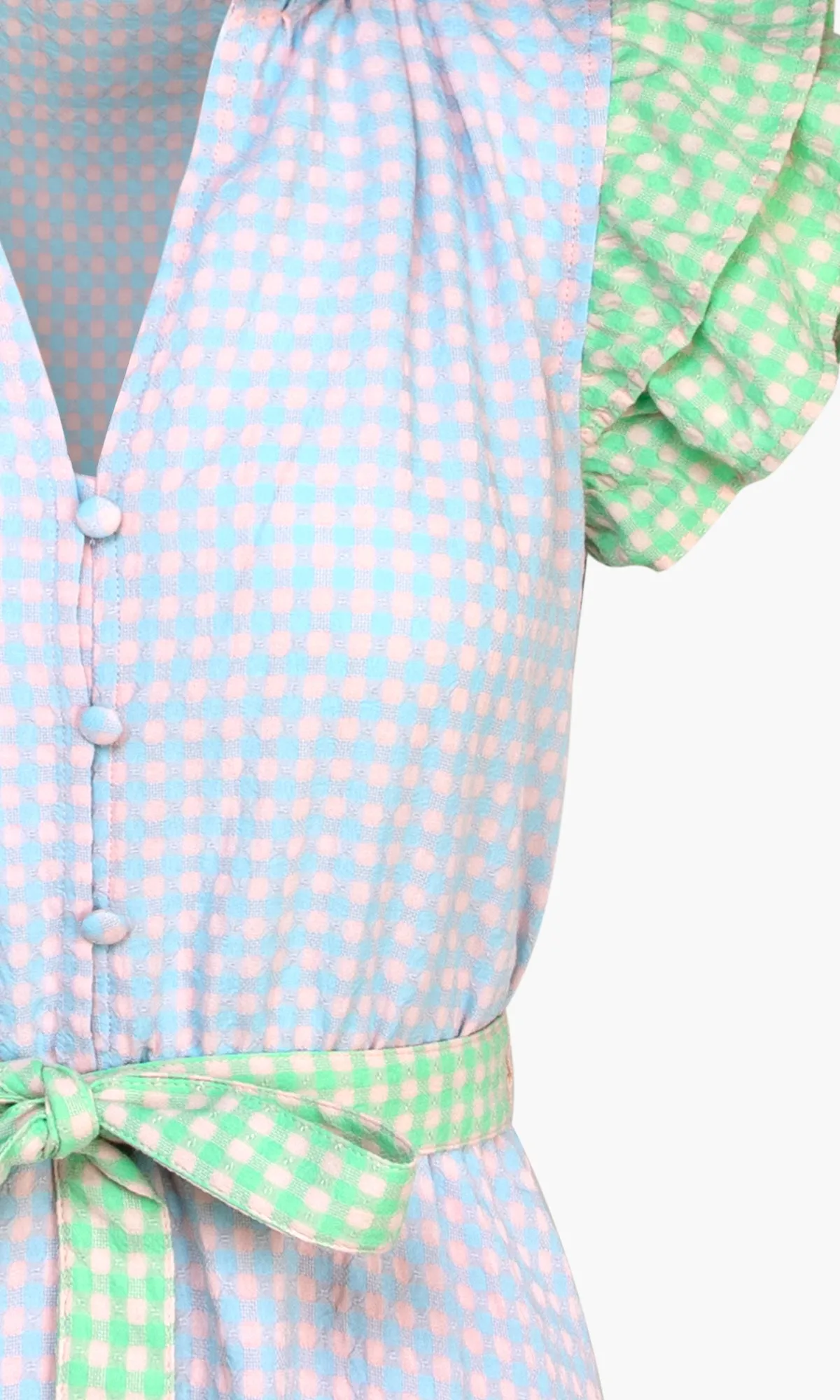 ROSLYN GINGHAM DRESS