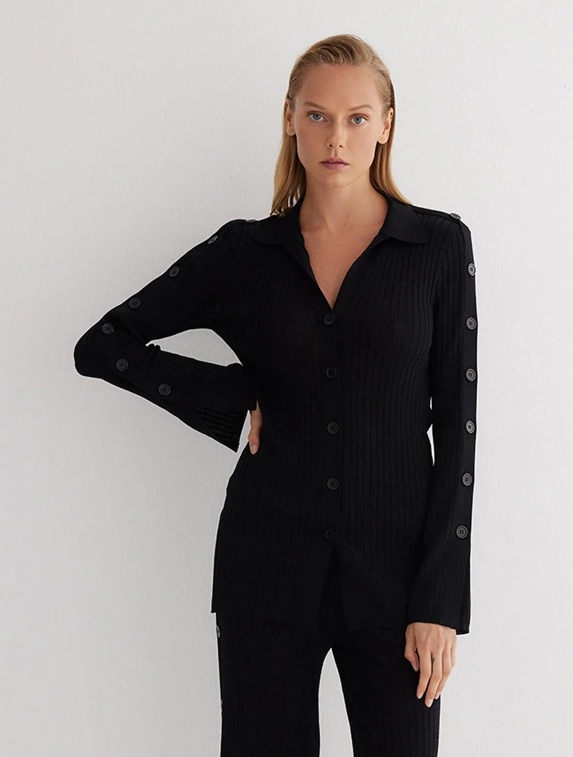 Salome Black Shirt