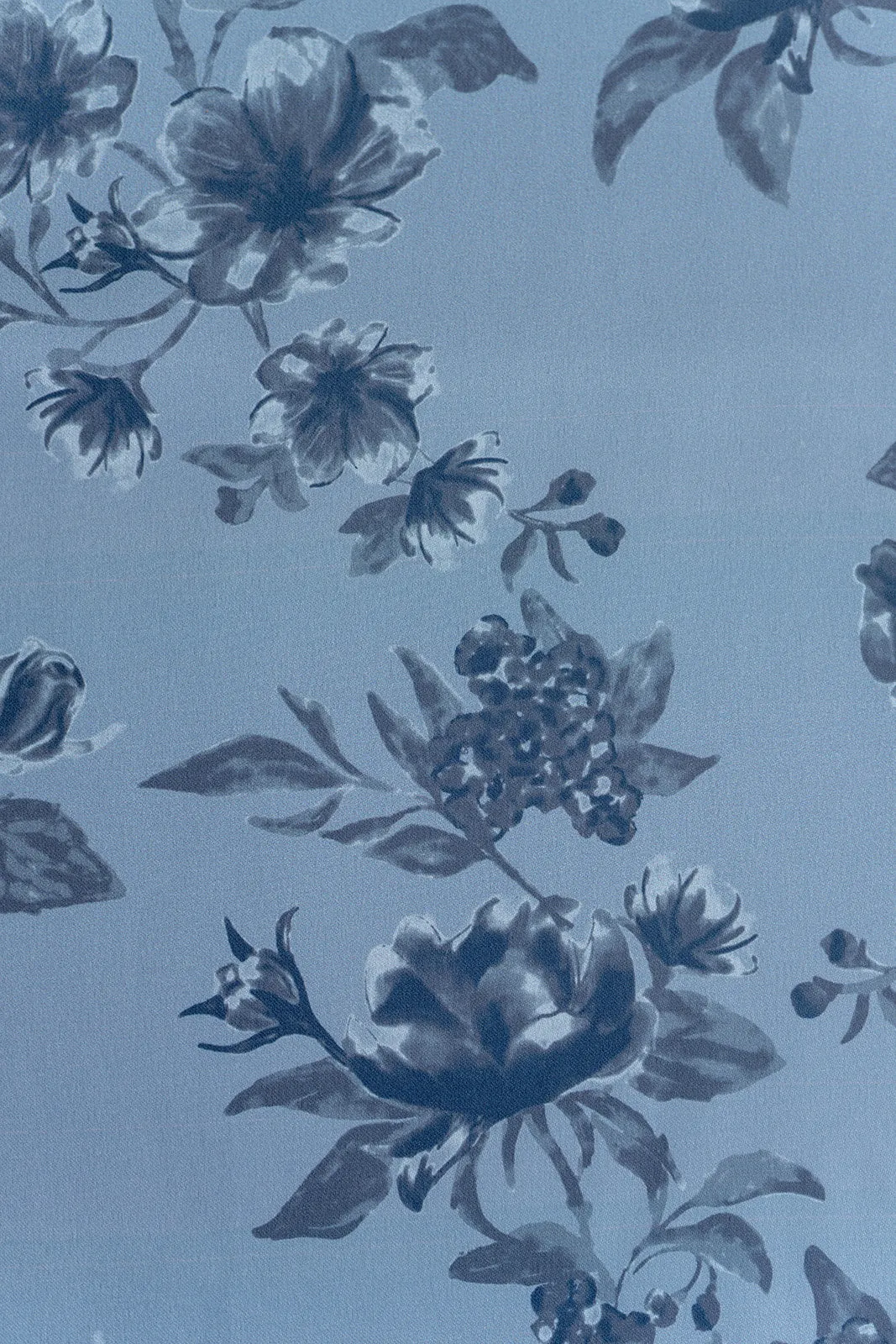 Satin Floral Print Fabric by Yard | Made To Order