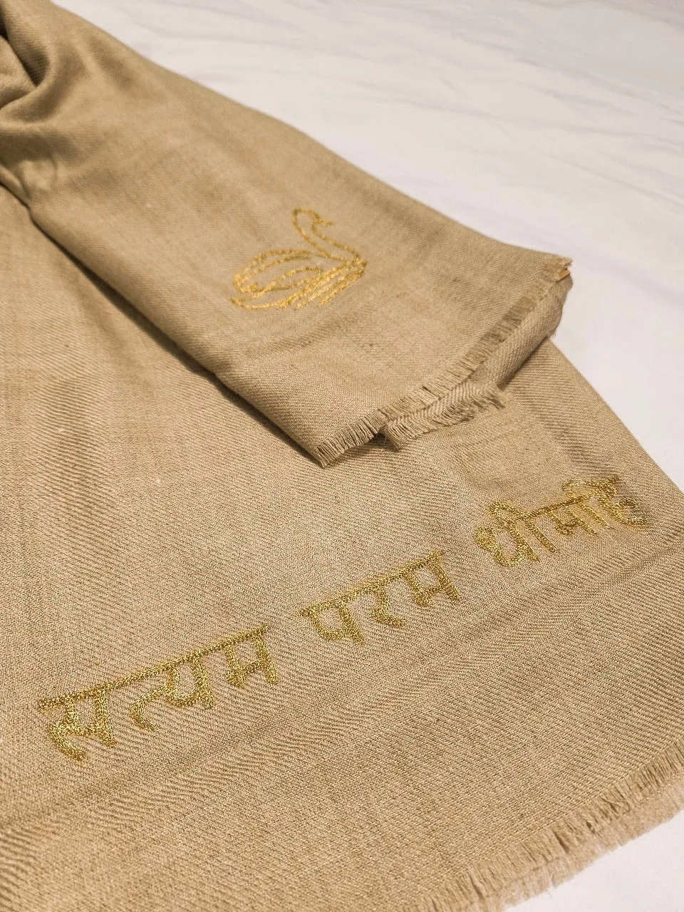 Satyam Param Dheemahi Shawl