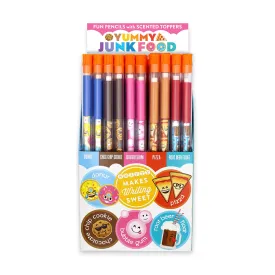 Scented Pencil Toppers - Junk Food