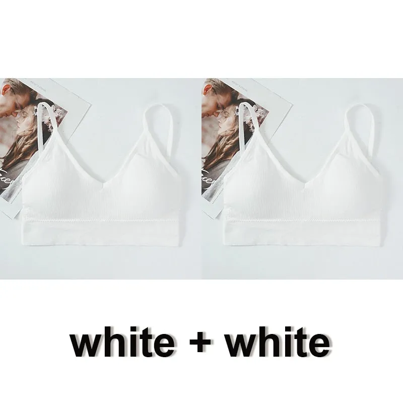 Seamless Padded Brallete Tank Top with Removable Padding