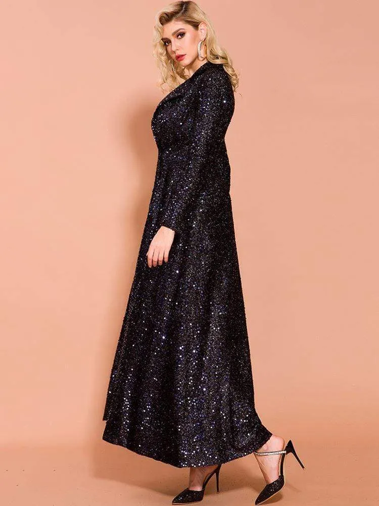 Sham Glitter Party Dress