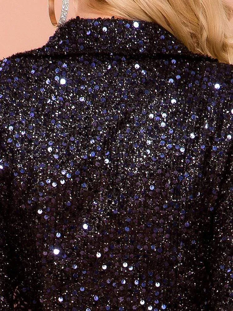 Sham Glitter Party Dress