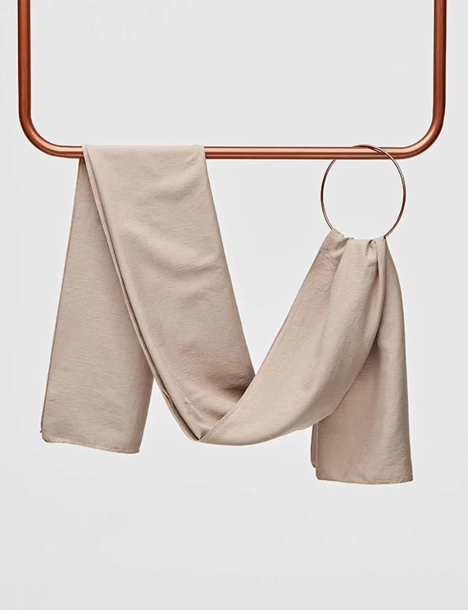 Solid Color Shawl Mink
