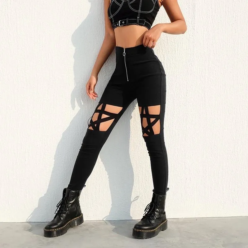 Star Cut Pants