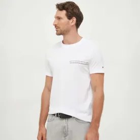 Stripe Monotype T-Shirt - White
