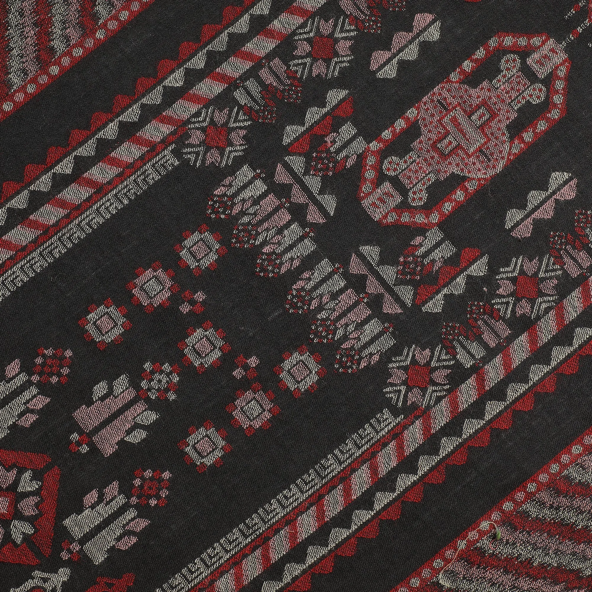 Stunning Mahi Design Woven Design Wool Shawl