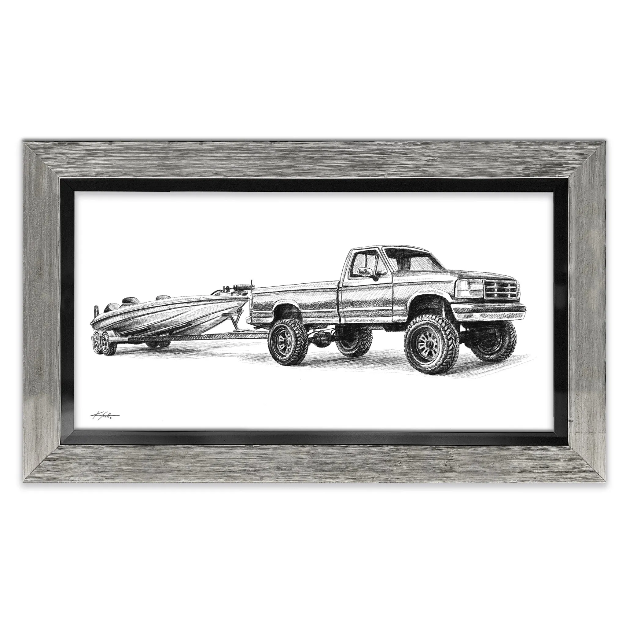 The Rigg Pencil Truck Artwork