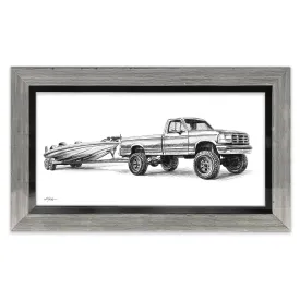 The Rigg Pencil Truck Artwork
