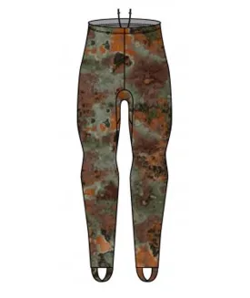 Tilos UV Spearfishing Camouflage Lycra Spandex Pants for Use Over a Standard Wetsuit