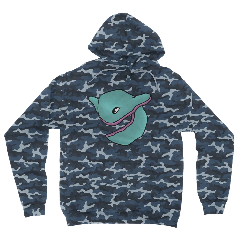 Troffle Camouflage Adult Hoodie