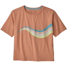 Women's Psychedelic Slider Organic Easy-Cut